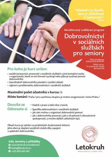 Kurz: Dobrovolnictví v sociálních službách